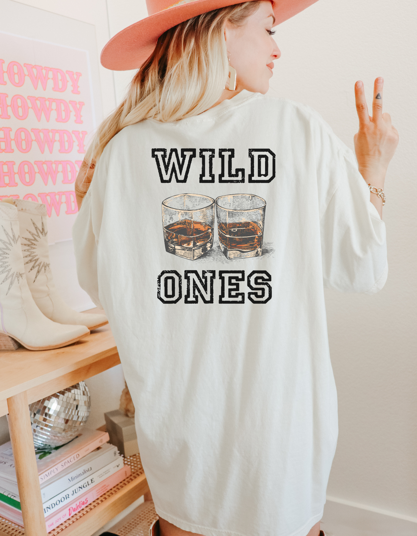 Cowgirls don't cry - wild ones tshirt front and back
